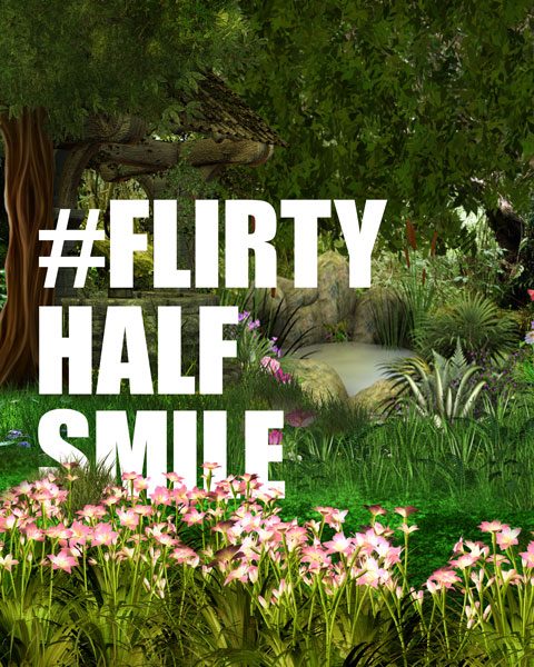 Flirty Half Smile (Digital C-type 10 x 8in/ 16 x 20in) 2016