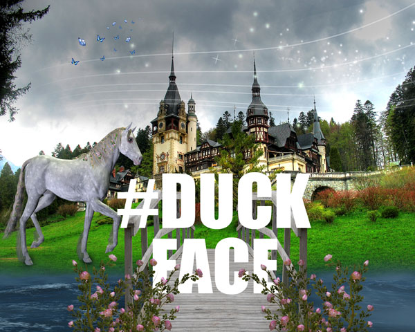 Duck Face (Digital C-type 10 x 8in/ 16 x 20in) 2016
